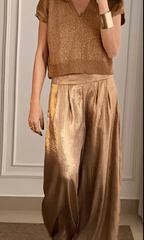 Damen Top- und Hosen-Set mit Bequemem Schnitt & Stylischem Design | EB