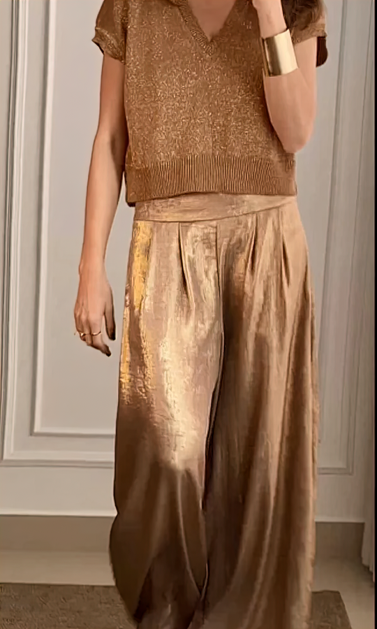 Damen Top- und Hosen-Set mit Bequemem Schnitt & Stylischem Design | R&B