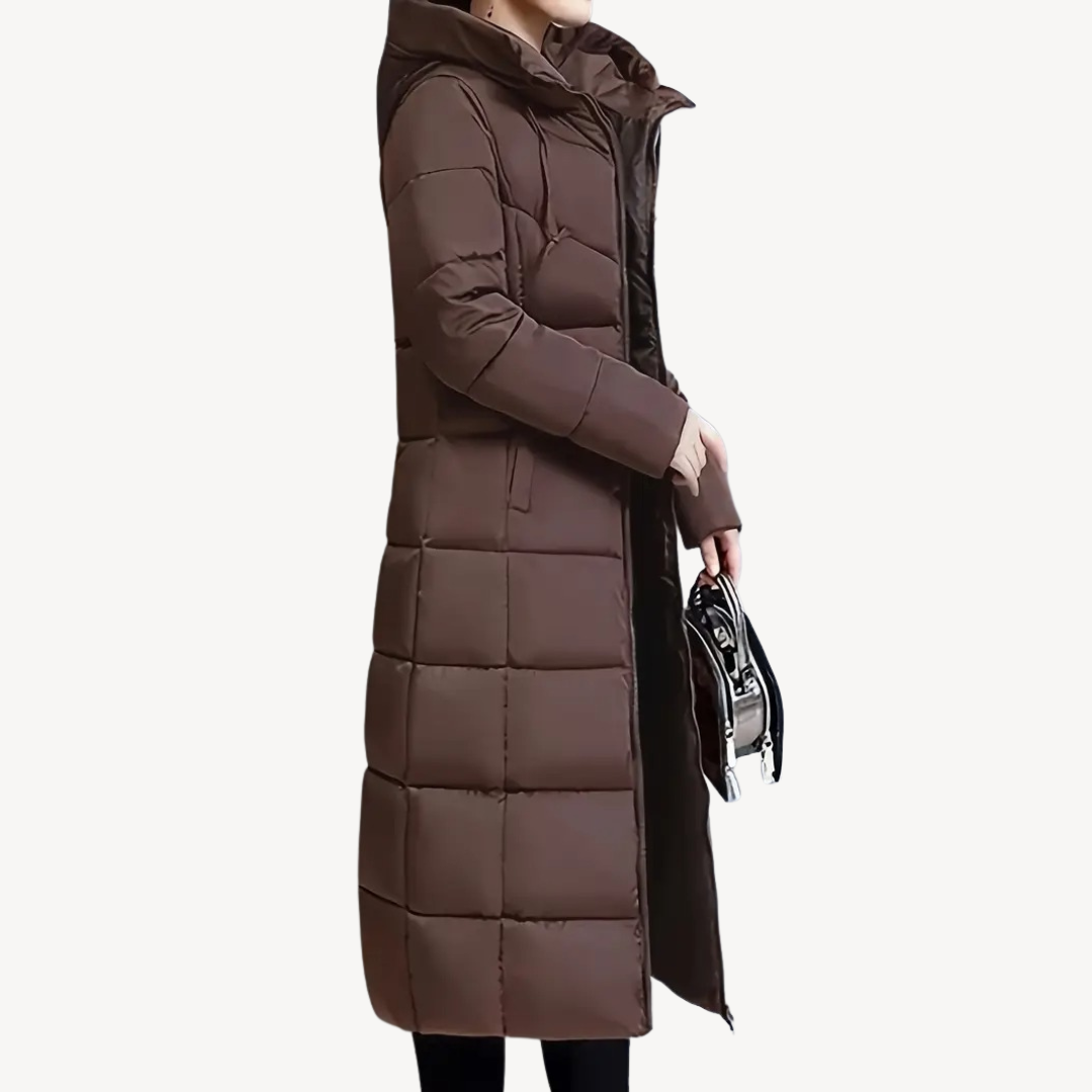 R&B | Damen Lange Daunenjacke
