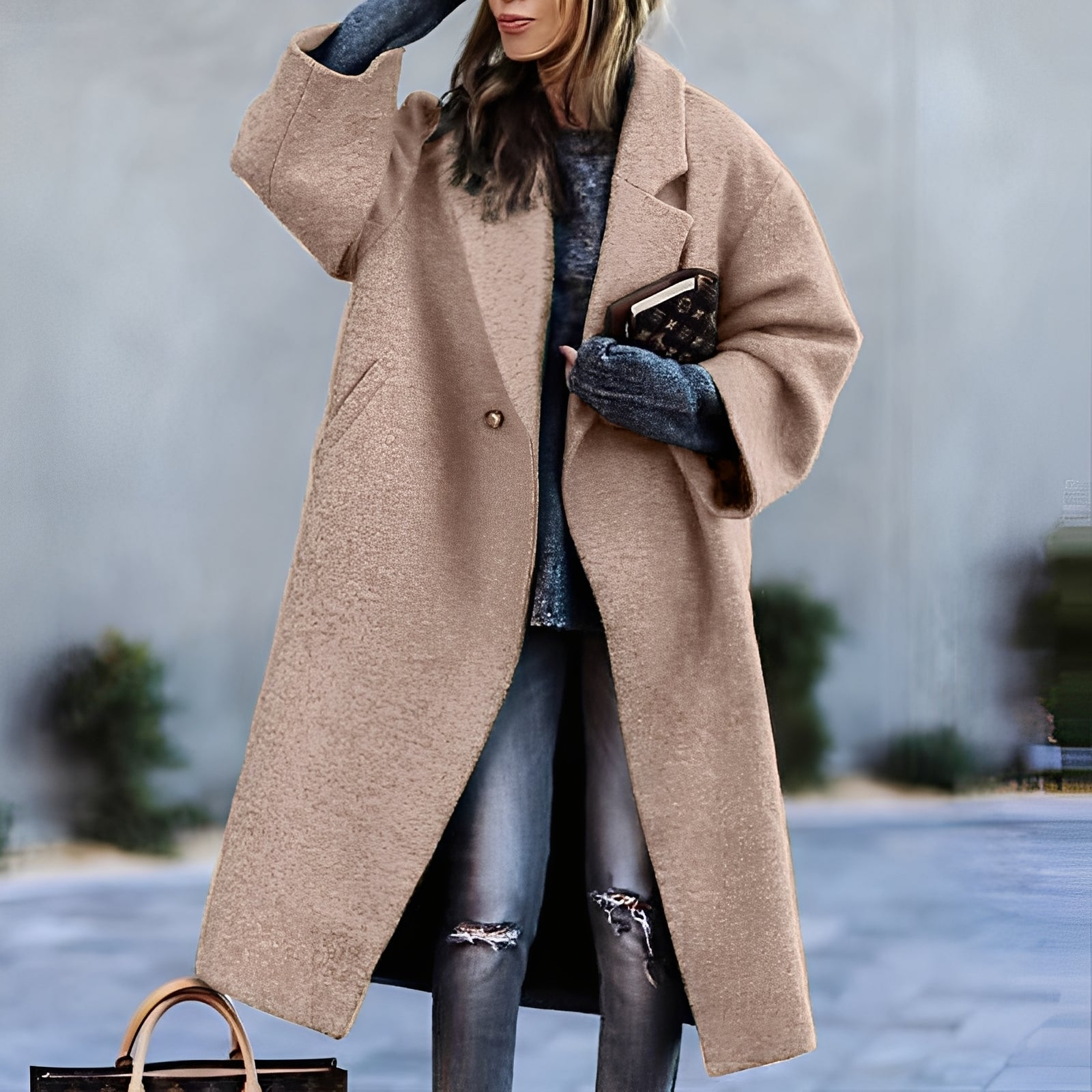 R&B | Eleganter, klassischer, lockerer Mantel für Frauen