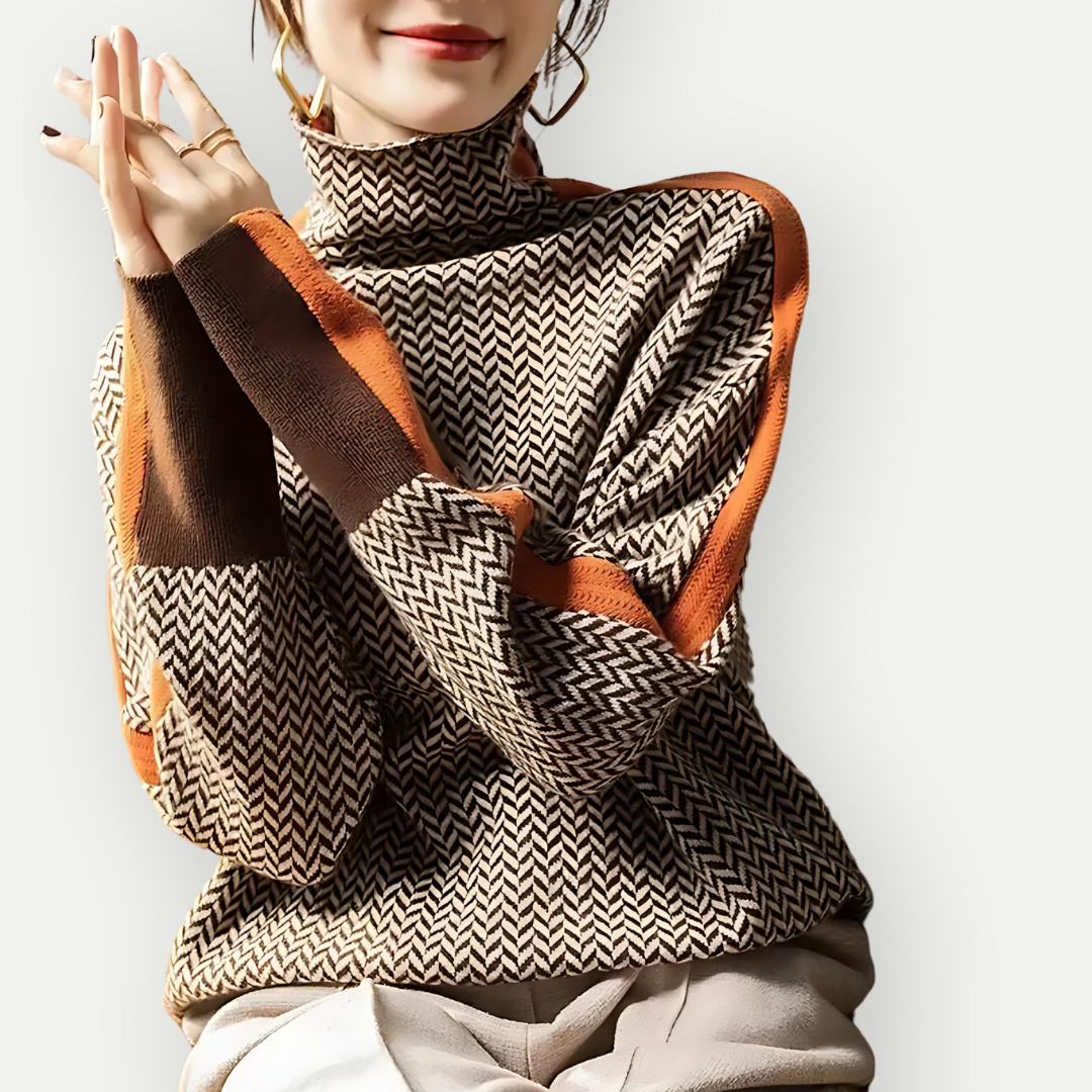 R&B | Damen Langarm Winterpullover
