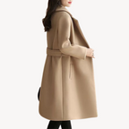 R&B | Damen Woll-Trenchcoat