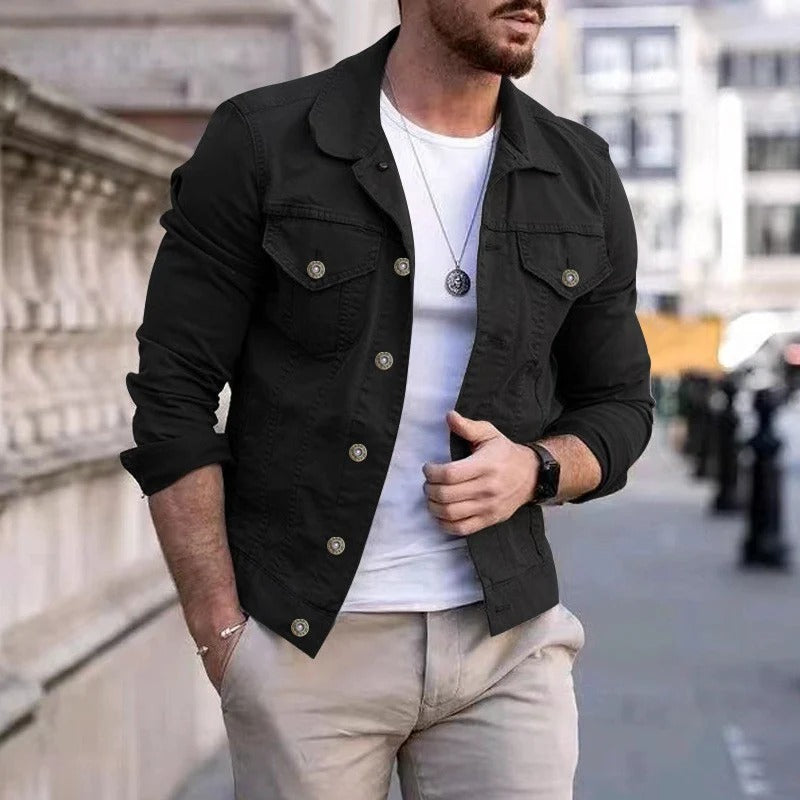R&B | Klassische Jeansjacke für Herren David