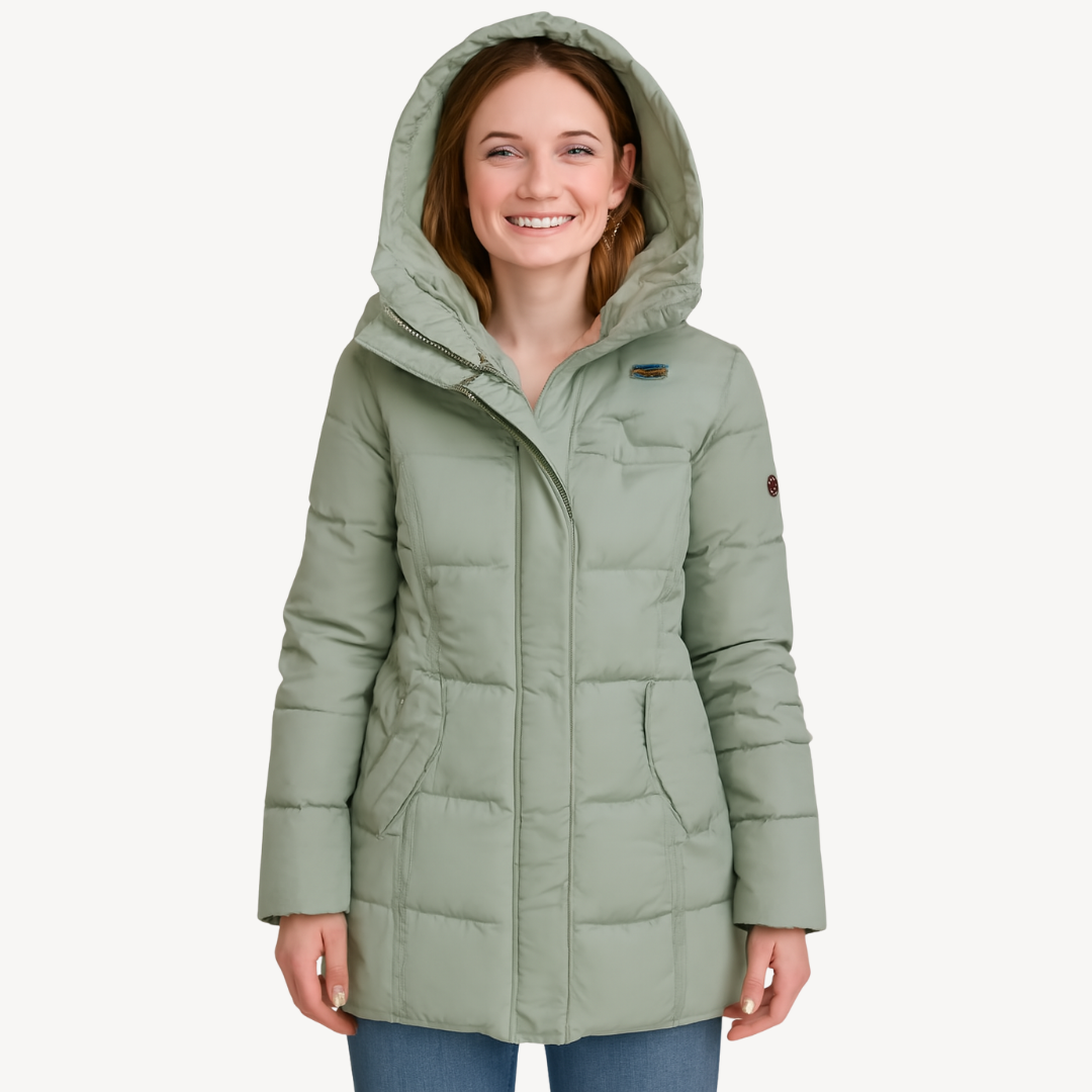 R&B | Fleece Gefütterte Pufferjacke für Damen