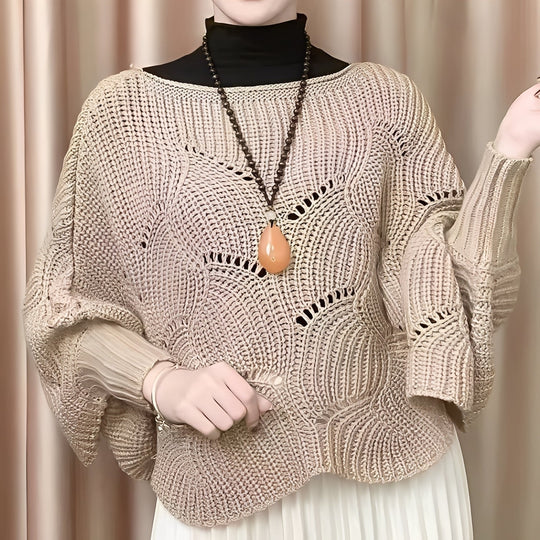 R&B | Damen-Thermopullover mit Weiten Ärmeln