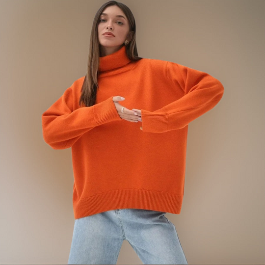 R&B | Rollkragenpullover für Damen Winter