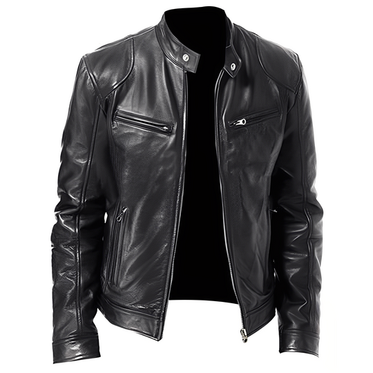 R&B | Freizeit PU Lederjacke für Männer