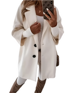 R&B | Weit fallender Damen-Trenchcoat