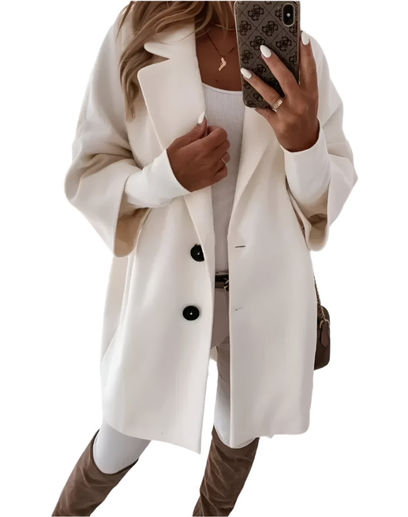 R&B | Weit fallender Damen-Trenchcoat