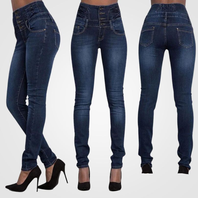 R&B | Bequeme Jeans mit Hoher Taille