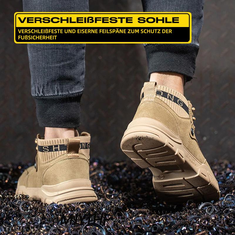 Leicht Stahlkappe Schuhe Berufsschuhe Sportlich Atmungsaktiv Schutzschuhe R&B