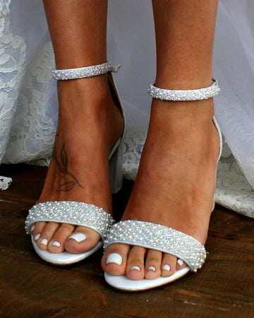 R&B | Elegante Hochzeitssandalen