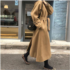 R&B | langer Damenmantel - bequemer Trenchcoat
