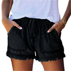 R&B | High-Waist Denim-Shorts