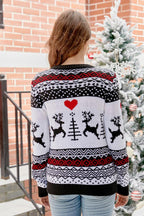 R&B | Weihnachtsbär & Geweih Strickpullover