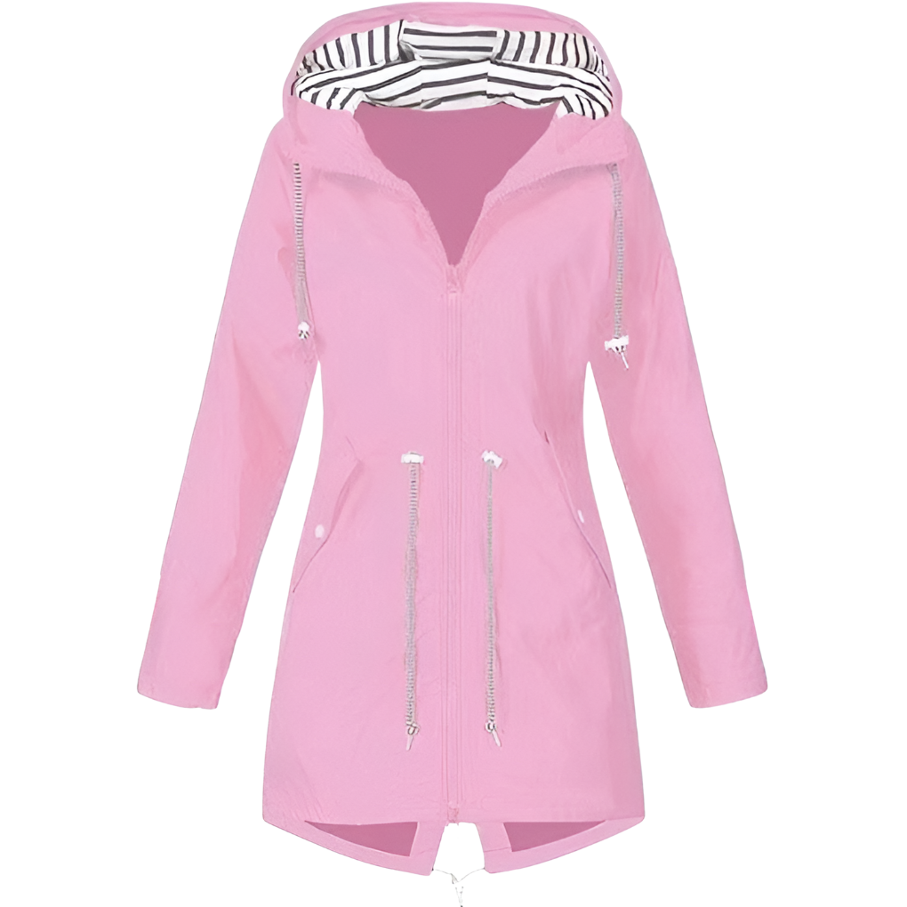 R&B | Wasserdichte Damenjacke mit Kapuze