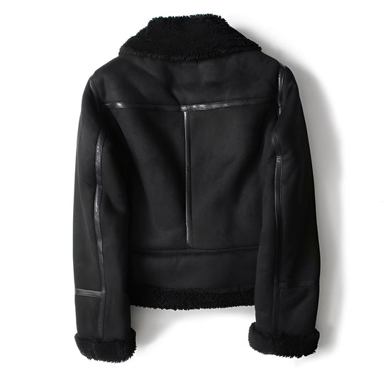 R&B | Warme, weiche Lederjacke für Frauen