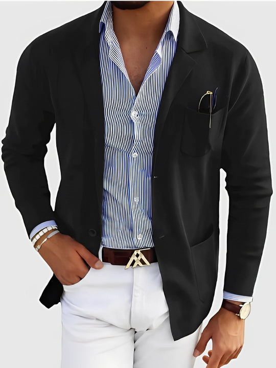 R&B | Eleganter Blazer mit Taschen für Männer