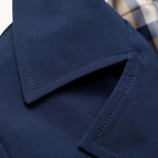 R&B | nachhaltiger winddichter Herren-Trenchcoat mit Design