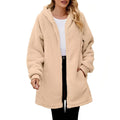 R&B | Bequeme Damen-Fleecejacke mit Kapuze