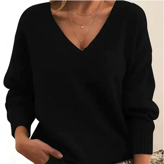 R&B | Pullover Winter V-Ausschnitt für Frauen