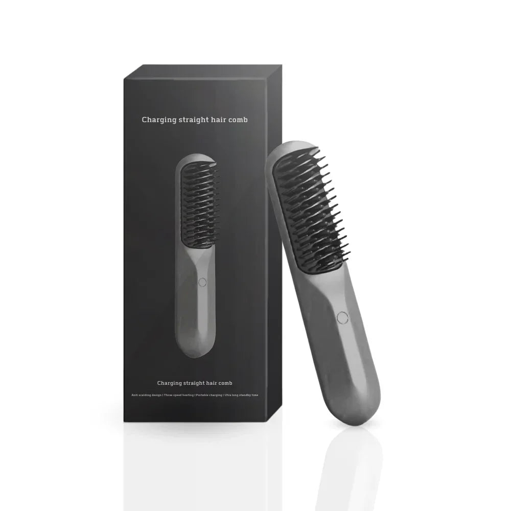 EB Brush - Kabellose Haarbürste für Locken, Wellen und Styling