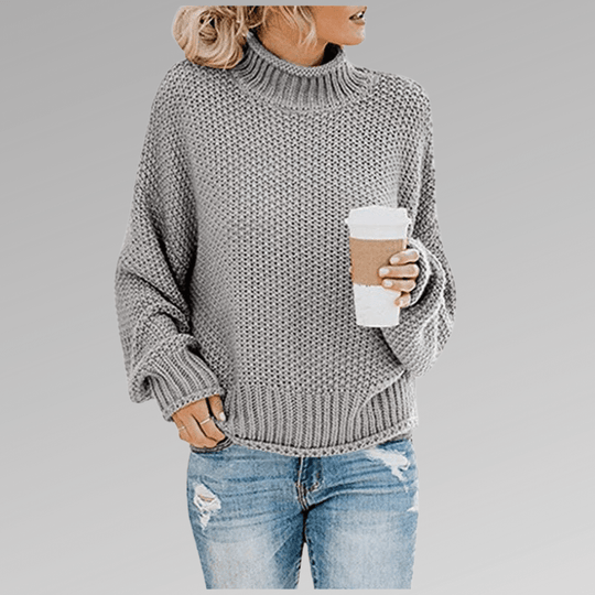 R&B | Rollkragenpullover Lässiger Moderner Stil Ideal für den Winter