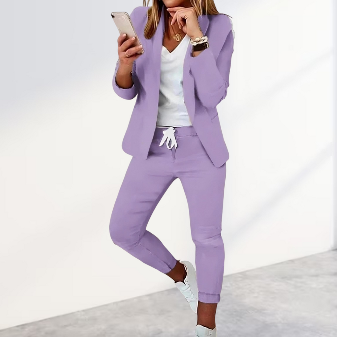 R&B | Stylisches Blazer & Hosen-Set