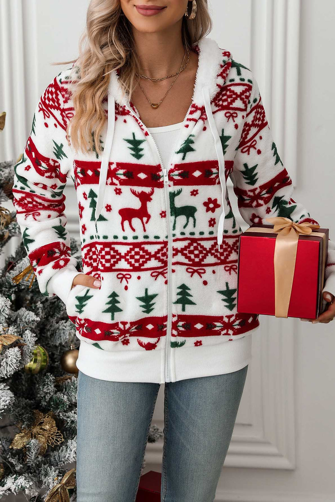 R&B | Festlicher Weihnachtscardigan
