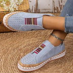 Lässige Katzenmuster Schuhe R&B