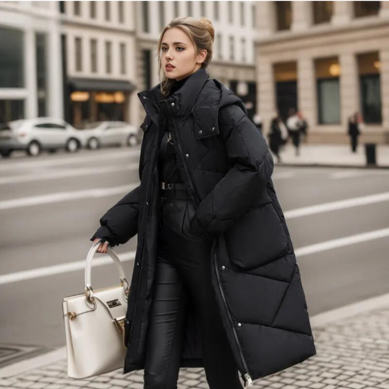 R&B | Lange Jacke für Frauen Winter Warm