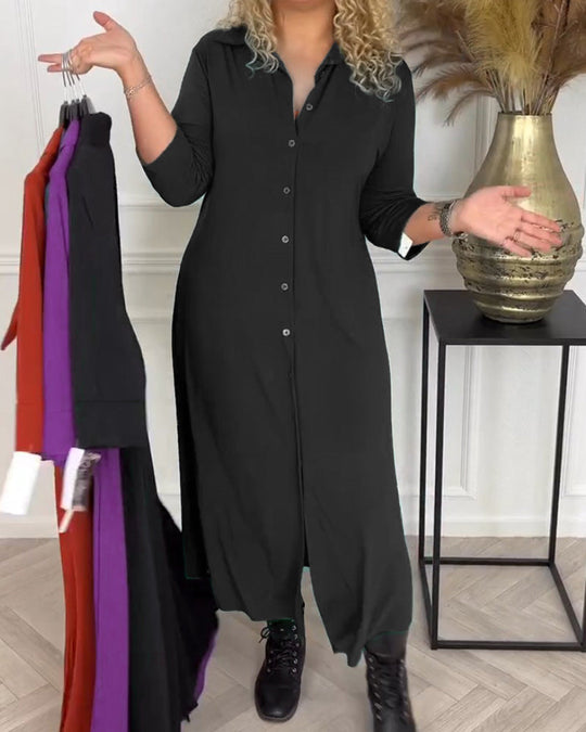 R&B | Hemdkleid mit Knöpfen