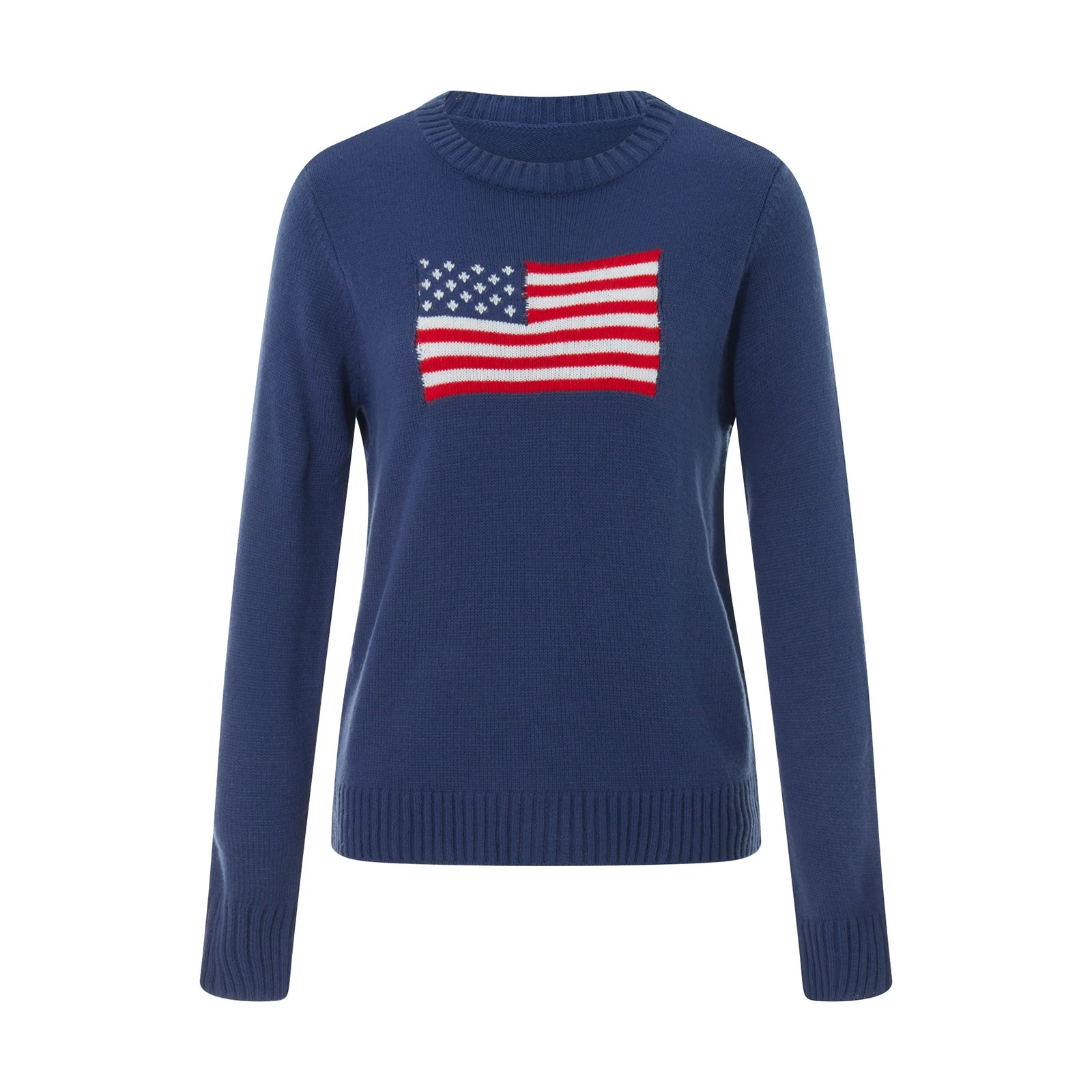 R&B | Strickpullover Amerikanische Flagge