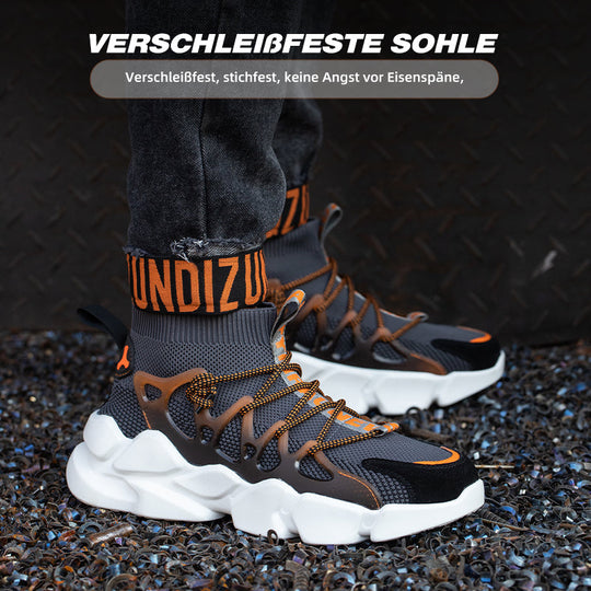 Schlagfestigkeit und Stichfestigkeit, atmungsaktive Sicherheitsschuhe R&B