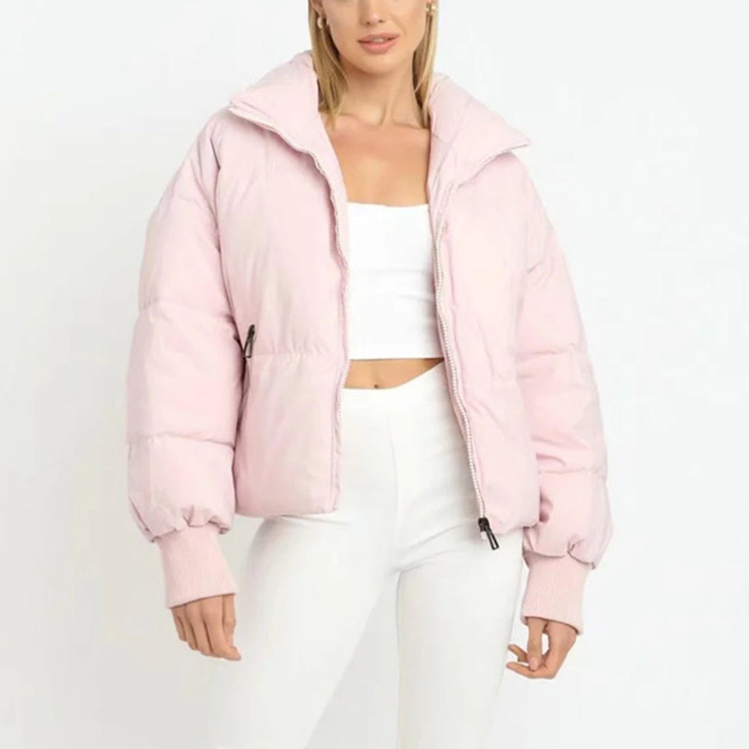 R&B | Kurze Pufferjacke mit Reißverschluss - Reißverschluss