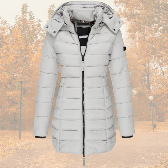 R&B | Wattierte Winterjacke mit Kapuze