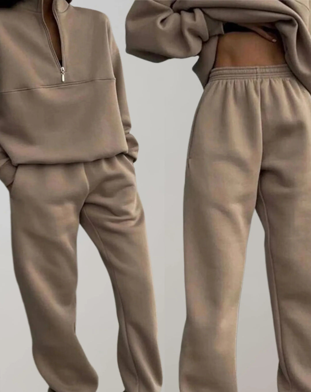 R&B - Fleece Hosen Set Damen