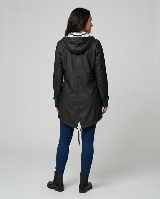 Wetterfester Damen Mantel Kapuze | R&B
