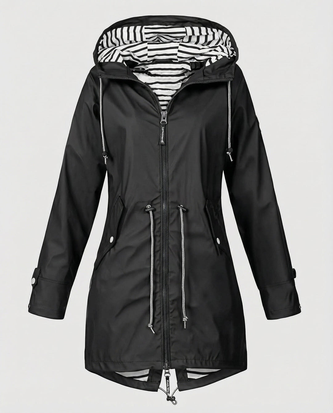 Wetterfester Damen Mantel Kapuze | R&B