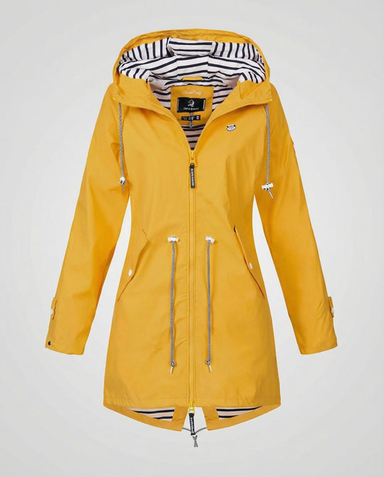 Wetterfester Damen Mantel Kapuze | R&B