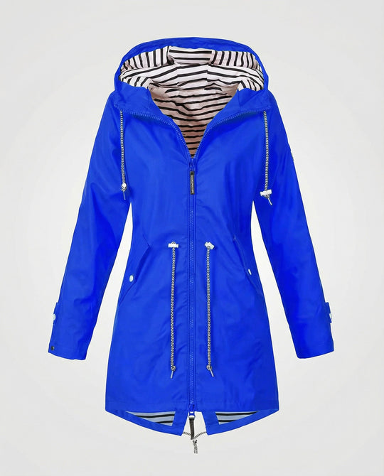 Wetterfester Damen Mantel Kapuze | R&B