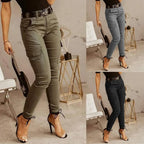 R&B | Cargo Hose Mit Hoher Taille