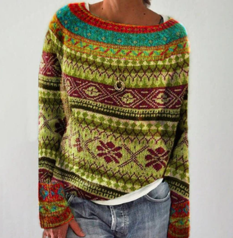 R&B | Damen-Retro-Pullover