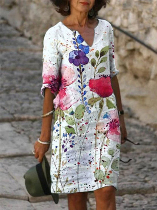 R&B | Bezauberndes Kleid mit Blumenmuster
