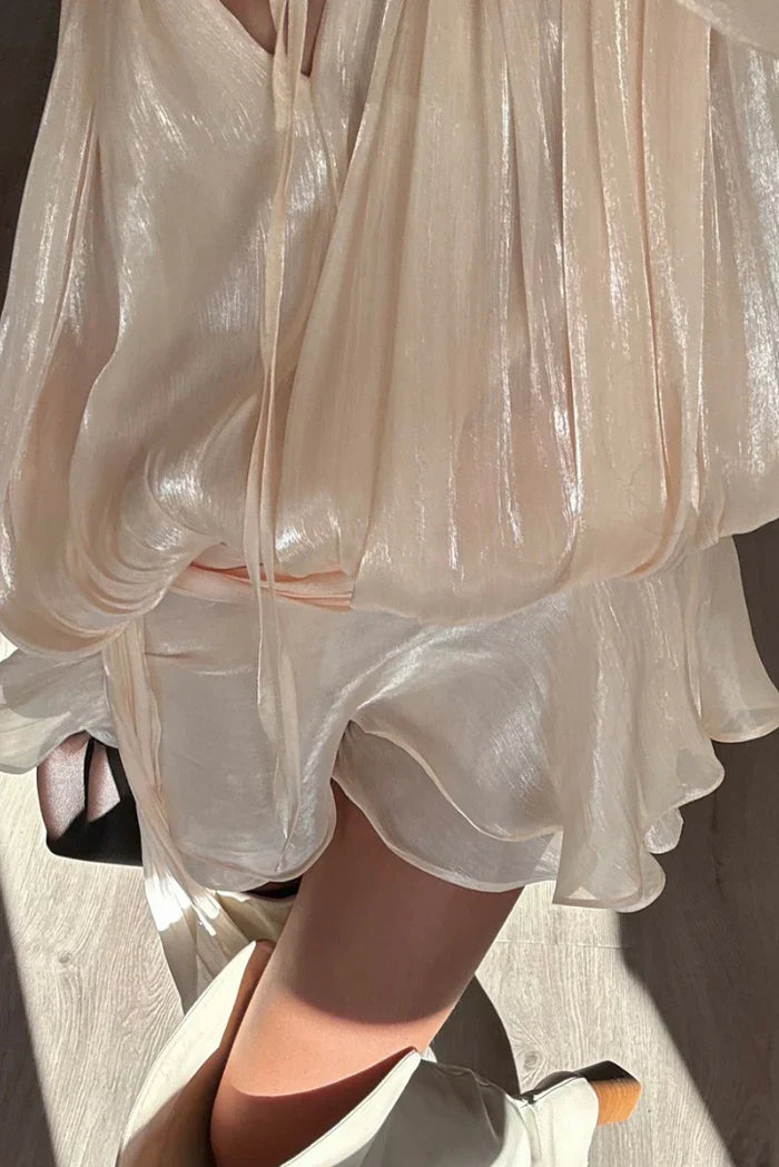R&B | Rüschen-Minikleid