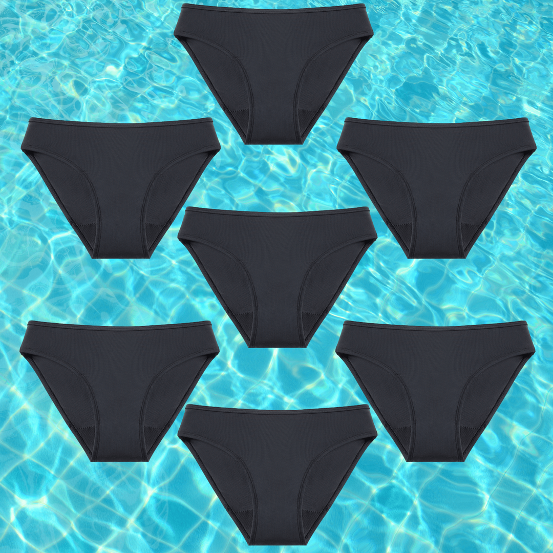 R&B | Damen Menstruation Bikinislip Damenunterwäsche Schwimmbekleidung