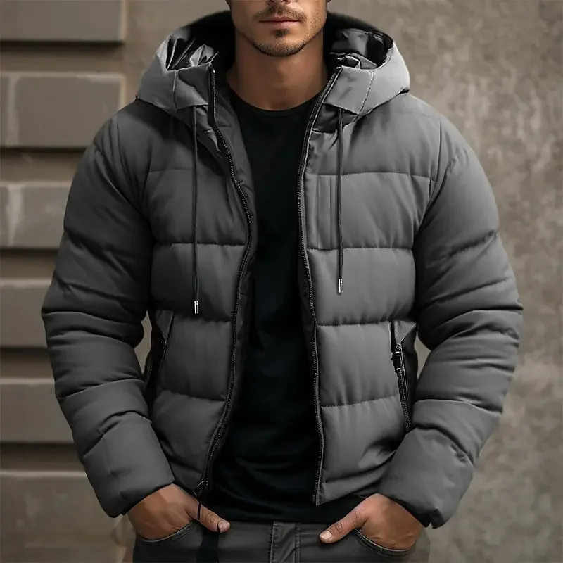 R&B | Herren Kapuzen-Puffjacke
