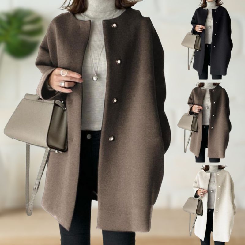 R&B | Minimalistische Wollmantel Elegant und Warm Zeitloses Design