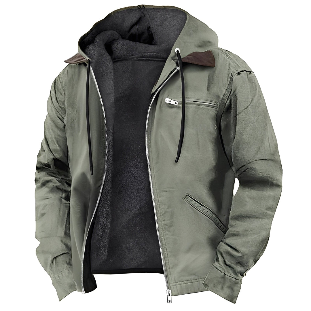 R&B | Freizeitjacke mit Kapuze für Männer
