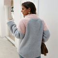 R&B | Sweatshirt mit Hohem Kragen für Frauen